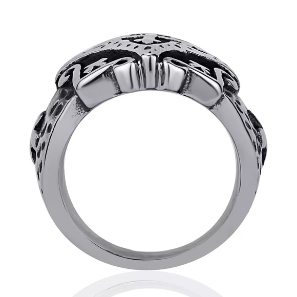 Coptic Christian Cross Stainless Steel Ring! - Picture 5 of 5